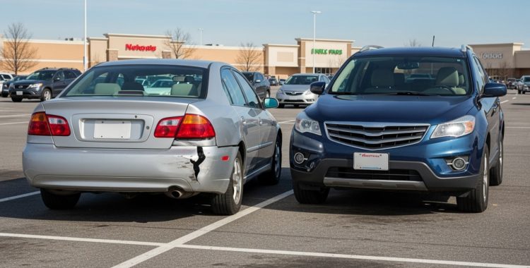 parking lot accident - Parking lot accident Texas