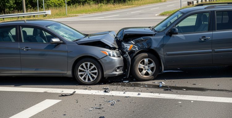 two vehicles in a car accident - is car insurance required