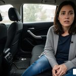 concerned passenger in back of uber after accident - what to do if your uber crashes