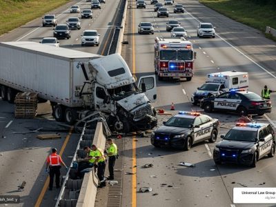truck accident on highway - causes of truck accidents