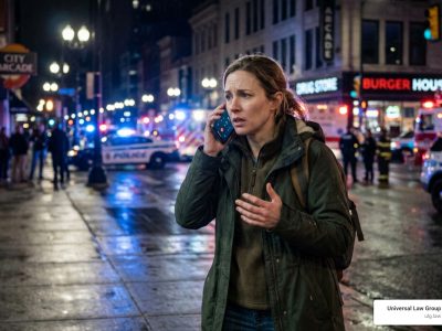 Person calling 911 in an emergency situation - good samaritan law